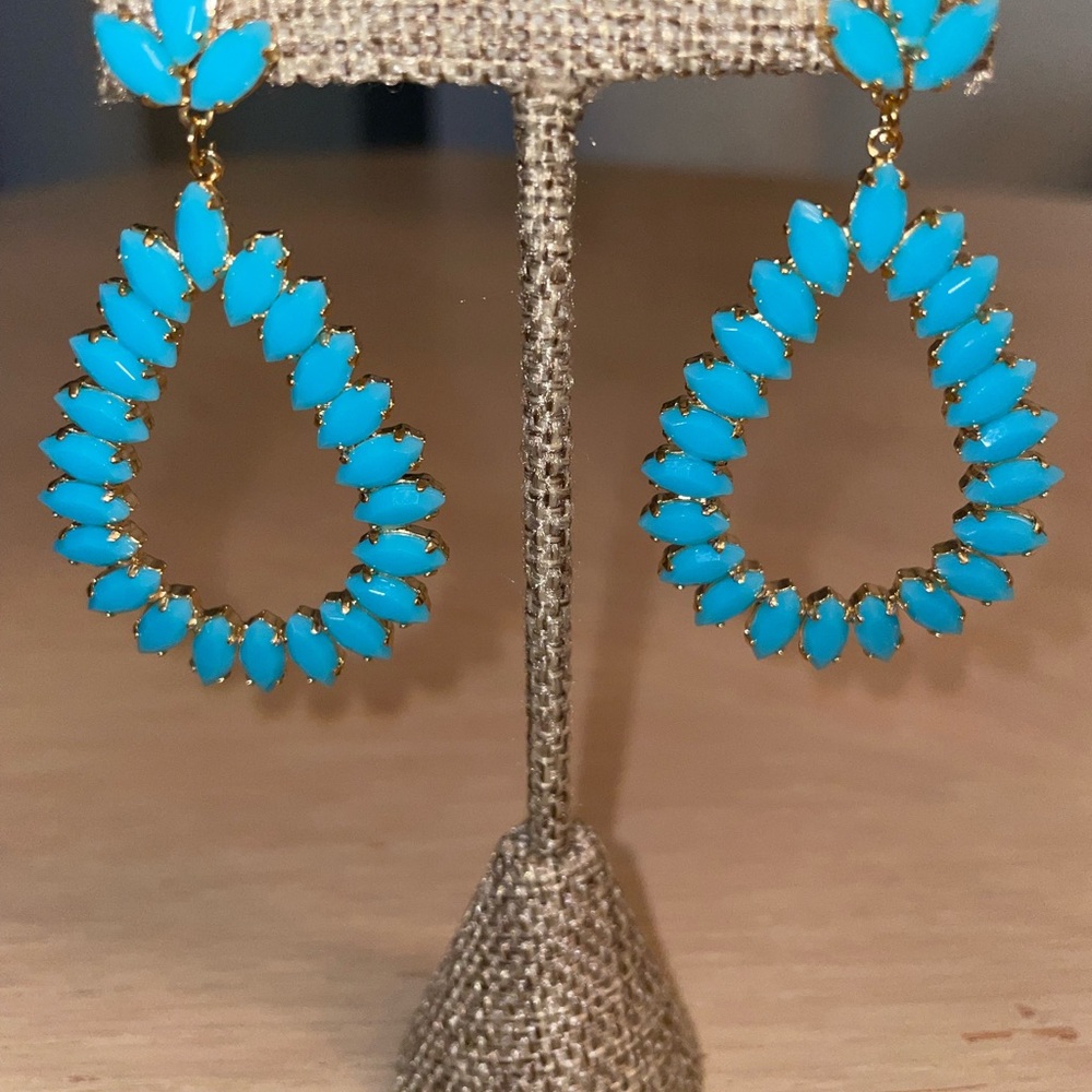 Gold layered earrings 18K